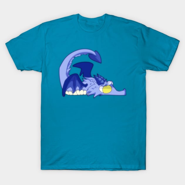 Fuzzy Dragon Woolie T-Shirt by kelsmister